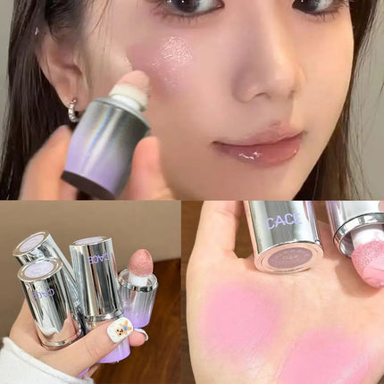 NEW Soft Color Translucent Liquid Blush Moisturizing Clear and Clear Pink White Lift Natural Matte Blush for Girls Makeup