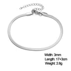 1 Snake Chain 1 / 17-22 cm