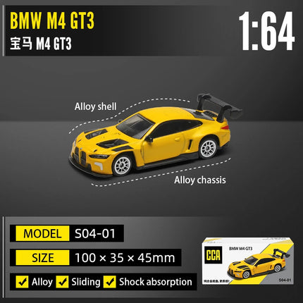 CCA 1:64 BMW, Audi, Ford, Nissan Lamborghini Collection Full body Alloy Manufacturing Die Casting Car Model Toy Car