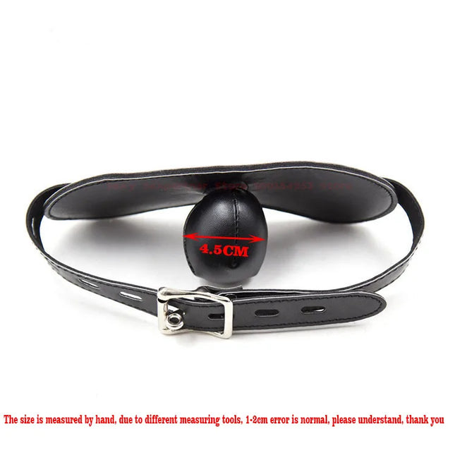 Bondage Dildo Mouth Gag Bdsm Slave Dog Mask Gag Training Gag Bondage Leather Headworn Open Mouth Sex Toys Adult Game For Couple