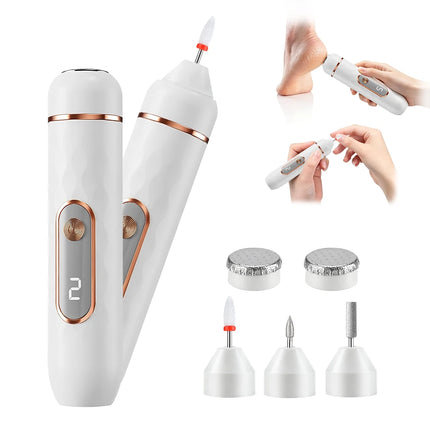 Electric Foot Grinder with Digital Display Rechargeable Callus Remover 3 speed Portable Foot  Heel Dead Skin Callu Removal Tool