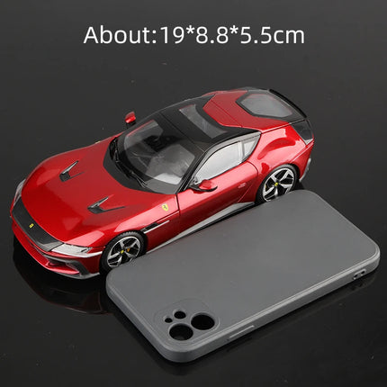 Bburago 1:24 Ferrari 12Cilindri Alloy Car Model Supercar Diecast Vehicles Static Toy Collection