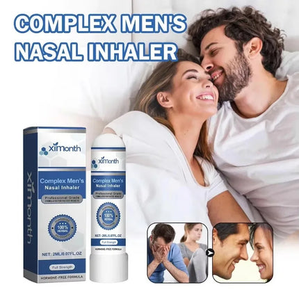 2026 New Men Energy Enhancer Nasal Inhaler Promote Energizing Level Boost Endurance Refreshing Awakening Brain Soothe Fatigue