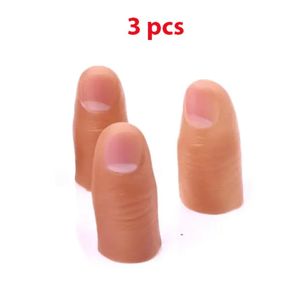 Rubber Fake Fingertip Magic Set Fingertip Magic Props Magician Accessories Creative Professional Halloween Gift