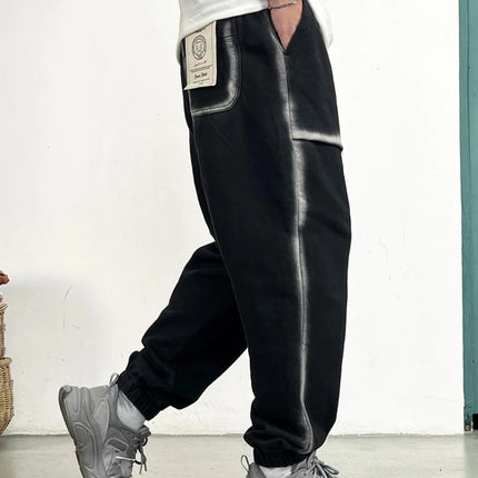 High Quality Streetwear Baggy Sweatpants Hip Hop Mens Clothing Harajuku Plus Size Casual Sport Pants Korean Fashion Joggers Men