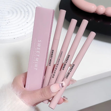 Double Head Lying Silkworm Pen Waterproof Lasting Matte Pearl Fine Brightening Shadow Pen Under Eyelid Outline Eyeshadow Pencil