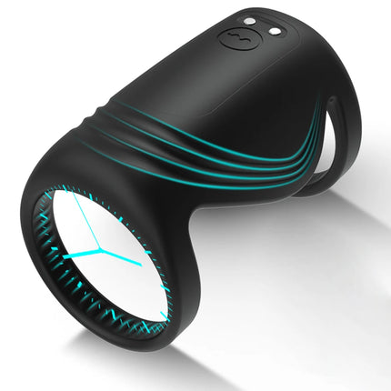 APP Control Vibrating Cock Ring For Men Clitoris Stimulation Ejaculation Delay Penis Ring Adult Supplies Sex Toy For Couples