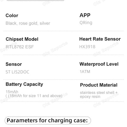 2026 New Smart Ring Display Screen Gesture Brush Video Waterproof Remote Camera Blood Oxygen Monitoring Smartring Men Women R11C