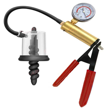 PRO Manual Vacuum Anal Pump Anus Dilator Stimulator Butt Plug Penis Pump Anal Plug Sex Toys For Man Women Vagina Sucking Adult