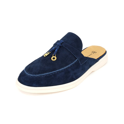 2024New women's anti slip casual loafers, fashionable cashmere flat shoes, spring and autumn men's sports driving casual shoes