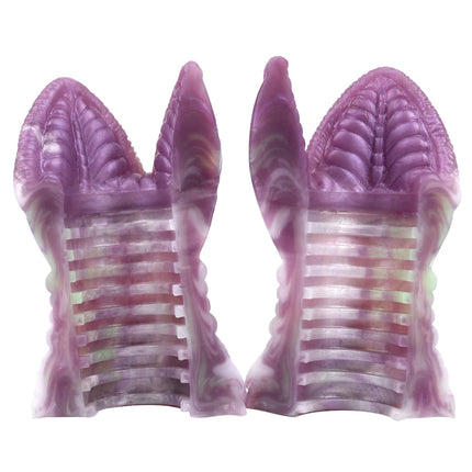 GEEBA Fantasy Red/Blue Dragon Male Masturbator Silicone Adult Men's Onahole Pocket Pussy Realistic Vagina Stroker Men Sex Toys