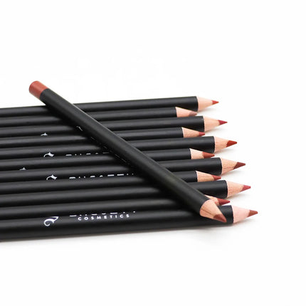 Matte Lip Liner Easy To Color And Not Easy To Fade Natural Plump And Good Looking Mouth Shape Lipstick Lip Pencil Cosmetics