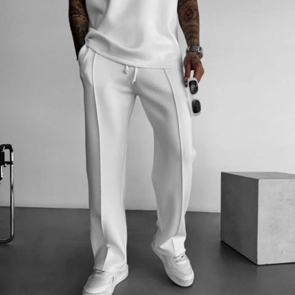Men's new spring and summer business fashion color pocket casual pants suitable for travel shopping casual pants