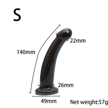 Artificial Dildo Back Court Stimulation 18 Adult Products for Gays and Lesbians Masturbation Soft Silicone Anal Expansion Plug