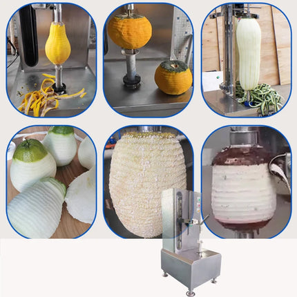 A Fruit Vegetable Peeling Machine Fruit Peeler Machine Pumpkin Melon Pineapple Peeling Machine