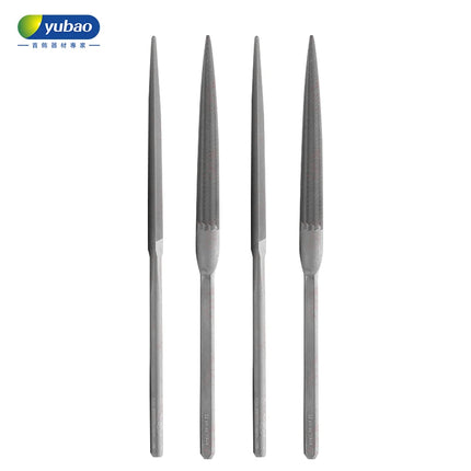 Swiss Vallorbe File White Handle Triangle Half Round File Jewelry Polishing and Shaping File Pointed Fine Teeth Hand Tool