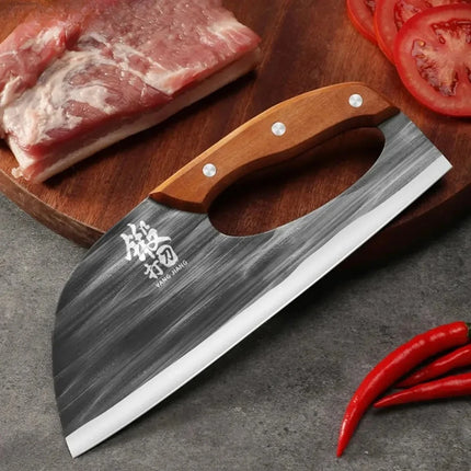 New Arrival Labor-saving Knife 50Cr15mov Forged Kitchen Knife Lady Kitchen Tools Household Safe Cooking Knife Easy Cut Cleaver