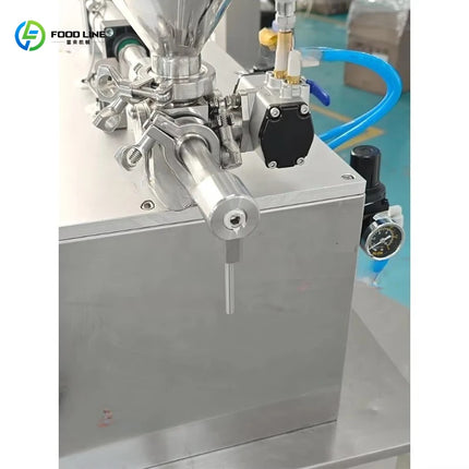 Small business semi-automatic desktop cosmetic dosing machine for liquid foundation lip gloss mascara