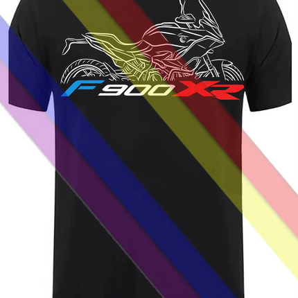 F900XR Motorcycle T-shirt 100% Cotton Round Neck Printed T-shirt S-3XL