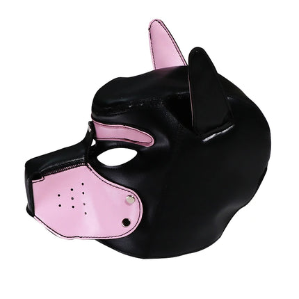 SM sex dog head mask for men and women to wear head covers for role-playing adult sex toys