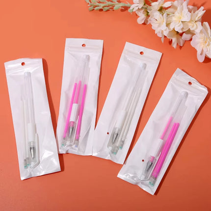 2/6Pcs Skin Marker Pen Tattoo Pens Professional Eyelash Extension Set For Lip Tattoo Eyebrow Piercing Scribe Surgical Skin Tool