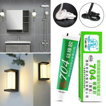 45g 704 Fixed High Temperature Resistant Silicone Rubber Insulated Sealing Glue Waterproof Silicone Thermal Conductive
