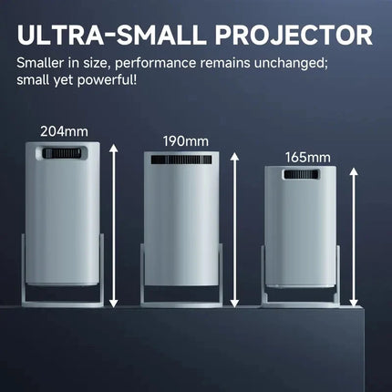 P30PRO Android 14 Smart Mini Projector WiFi6 BT 5.0 Supports 4K 1280 * 720P Supports Screen Mirroring Home Theater Projector New