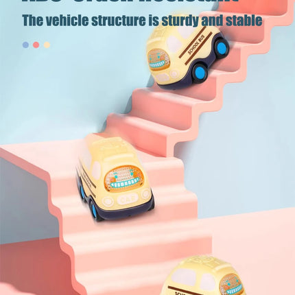 1pc Kids little pull back vehicles vehicle , fire truck, ambulance, helicopter, police car, aerial ladder truck for boys gifts