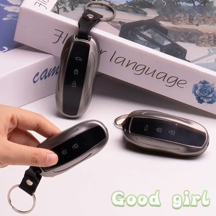 1 Piece Funny Trick Toys For Children Black Electric Shock Car Key Prank Toy Keychain Practical Jokes Kids Gift And Fun Moments