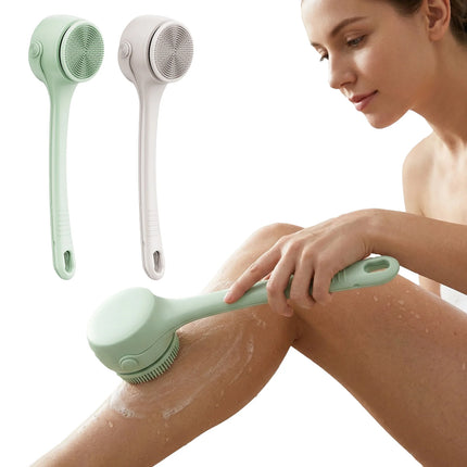 Electric Back Scrubber for Shower 2-Speed Adjustment Electric Body Brush Waterproof for Cleansing Exfoliating and Massaging Skin