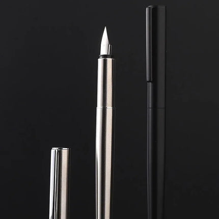 Jinhao 35 Fountain Pen All Steel Luxury Quality EF/ F Nib Calligraphy Writing Pen Stationery Business Office School Supplies
