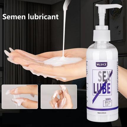 Anal Lubricant Water-based Lubrication Semen Lube For Sex Session 200ML Love Gel  for Women Men Lubricants Grease Sex Toy Oil 18