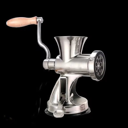 Manual Meat Grinder, Hand Crank Meat Mincer for Home Kitchen Stainless Steel Blades, Non-Slip Base, Easy to Clean