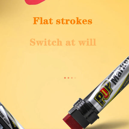 POP Waterproof Paint Permanent Sketch Graffiti Refillable Markers Pen Drawing Poster Manga Office School Art Stationery Supplies
