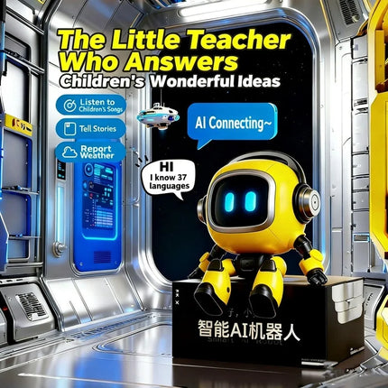 Doubao AI Robot DeepSeek Large Model Voice Interactive Desktop Toy For Kids 37 Languages Storytelling Children Song Weather