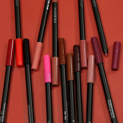 PHOERA 8 Colors New Lipstick Matte Long Lasting Lip Tint Waterproof Non-stick Cup Lip Glaze Red Lip Makeup Beauty Cosmetics