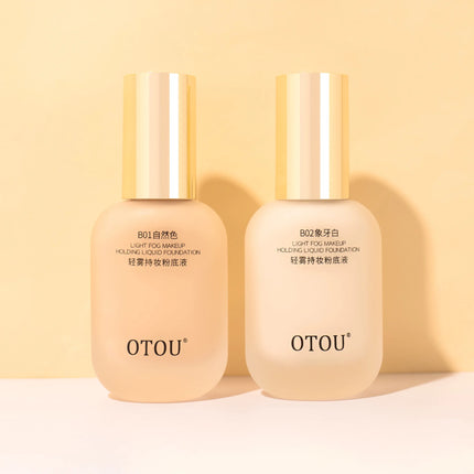 OTOU 30ml Liquid Foundation Concealer Long-Lasting BB Cream Waterproof Suitable for Dry to Oily Skin Brightening Skin Care