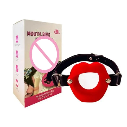 Medical Silicone Gaping Mouth Gags,BDSM Ring Gags Adult Sex Toys for Couples,Adult Games,Submissive Role Play,Bondage Restraints