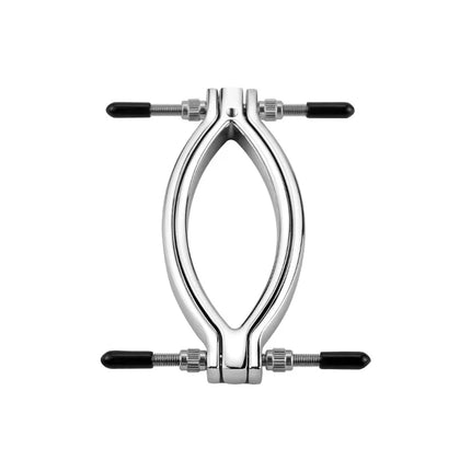 Labia Spreader Strap with Clamp Clip Onto Clitoris Spread Pussy Open Vagina Stimulator BDSM Bondage Nipple Sucker Sex Toys Slave