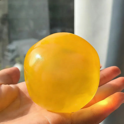 Plasticity Squishy Mochi Fidget Toys Blue Coconut Oil Maltose Squeeze Toy Funny Anti-stress Sensory Toy for Friends Gifts
