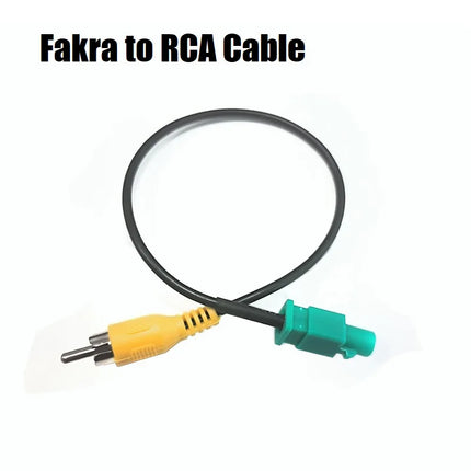 Rear View Camera Adapter Cable Fakra to RCA Suit for Mercedes-Benz Reversing Line  Connector Car Rear Sight Conversion Wire