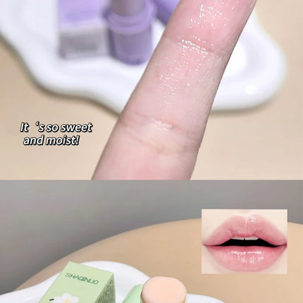 SHAQINUO Astaxanthin Lip Balm - Deep Moisturizing, Reduces Lip Lines, Fruity Fragrance, Say Goodbye to Chapped Lips