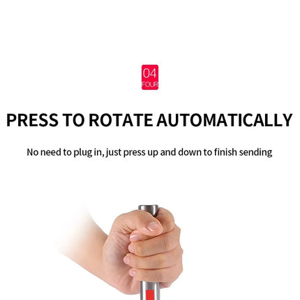 Semi Automatic Egg Beater Manual Rotating Cream Mixer Household Baking Tool Kitchen Gadget for Egg Blending Cake Mixing
