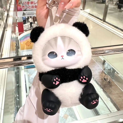 In Stock Genuine Mofusand Vinyl Series Blind Box Shark Cat Mofusand Kiramekko Fluffy Kittens Surprised Box Plush Toy Cute Toys
