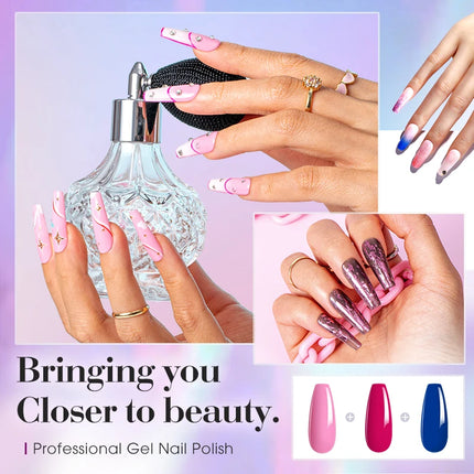 ROSALIND 15ml Nail Gel Polish Macaron Hybrid Varnish Semi Permanent Nail Art Design Soak Off Top Base Coat Esmalte UV Gel Nail