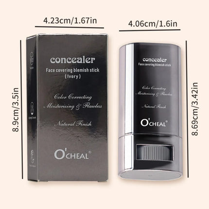 Stick Foundation Balm Serum Boosted Skin Tint Foundation Stick Smooth Plumper Hight Coverage Travel Bronze Foundation Stick Make