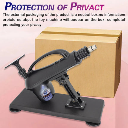 Portable Automatic Sex Machine with Big Dildo for Women Masturbation Pumping Gun for Couple Men Sex Toys