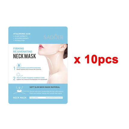Honeycomb Neck Mask Golden Moisturizing Neck Pads, Firming & Lifting Treatment Neck Masks Beauty Necks Skin Care Products
