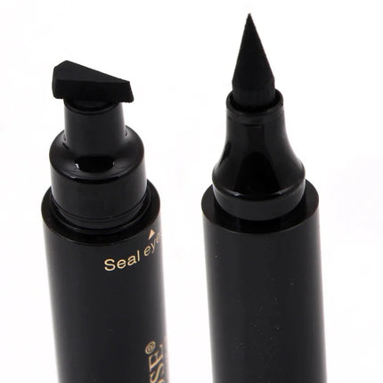 Miss Rose Brand Makeup Liquid Eyeliner Pencil Quick Dry Waterproof Black Eye Liner With Seal Stamp Beauty Eye Pencil #250047