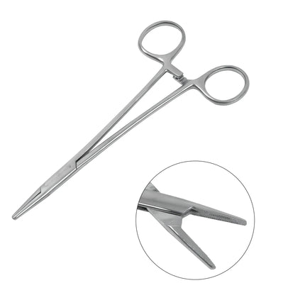DRAGON DENT Dentist Surgical Instrument Dental Needle Holder Pliers Forceps Orthodontic Tweezer Stainless Steel  Tool